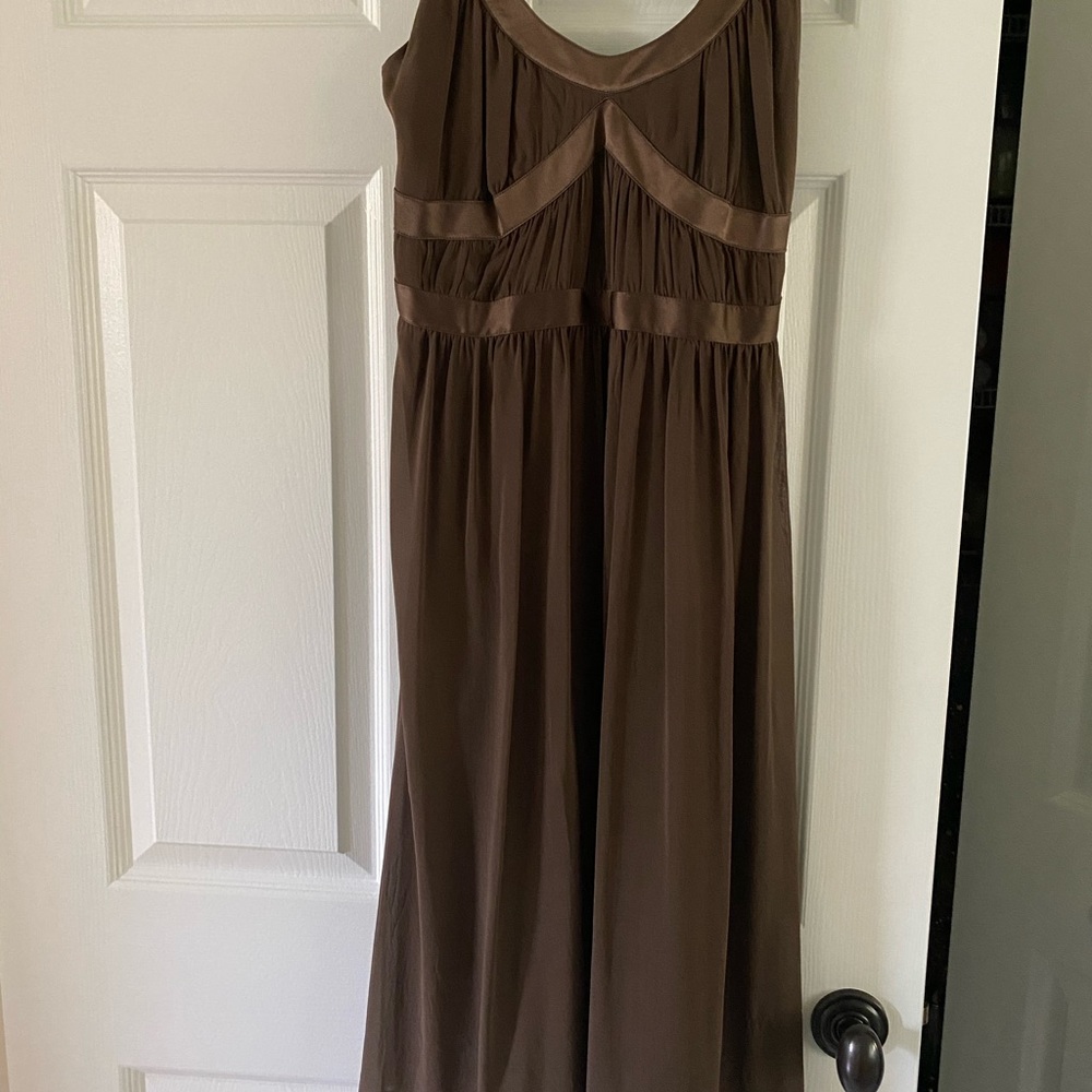Theory chocolate cocktail dress - Picture 2 of 2